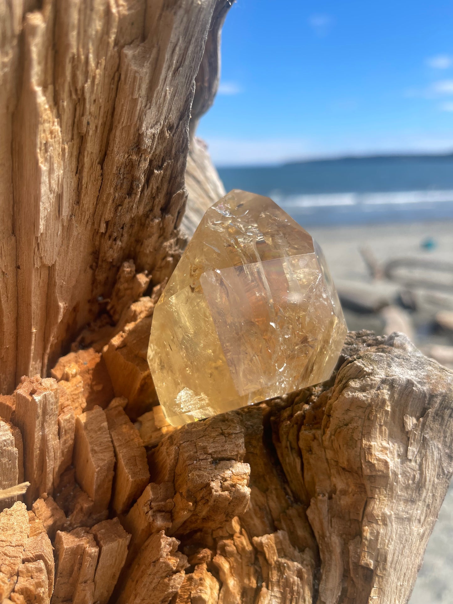 Honey Citrine Tower