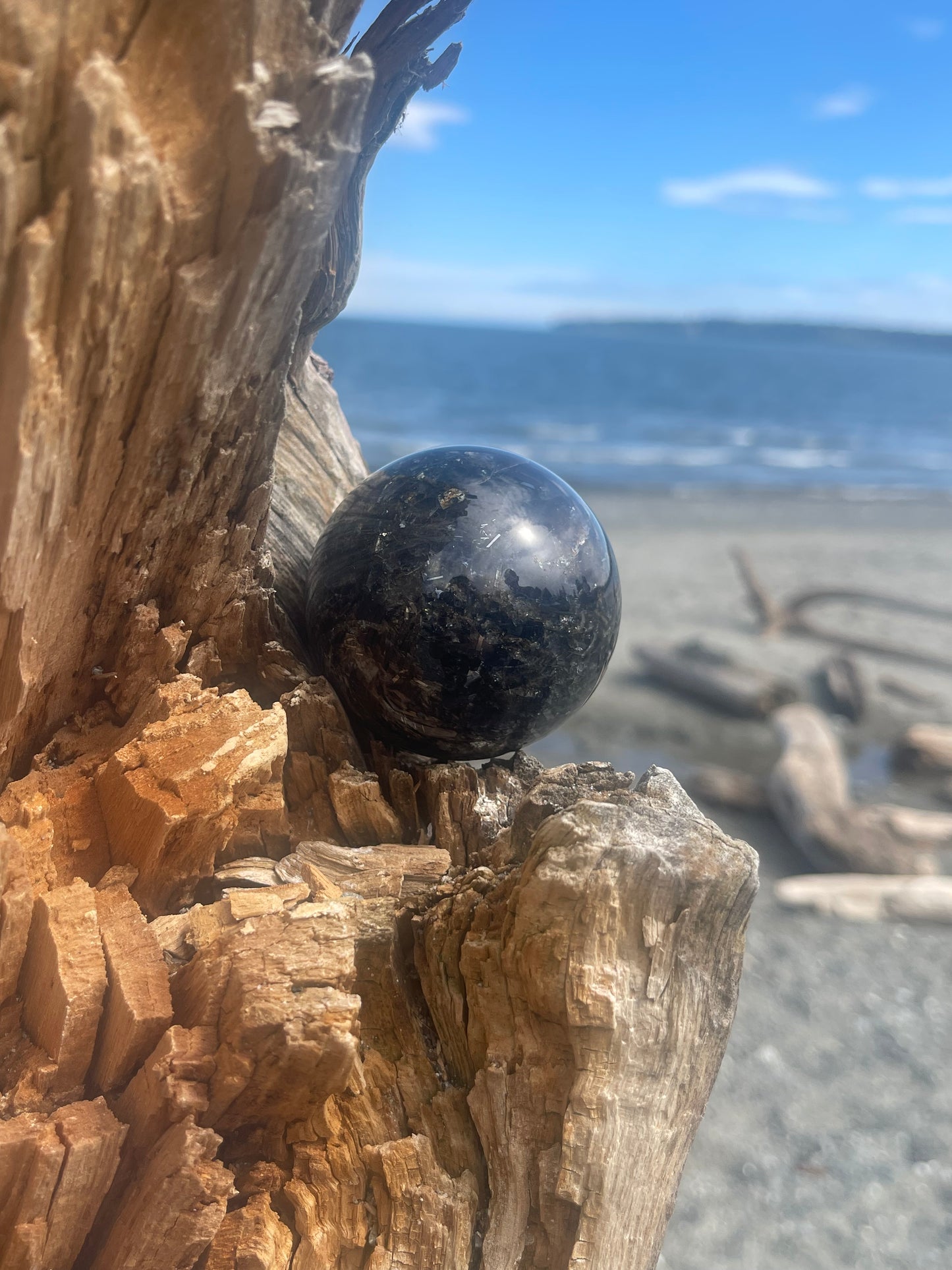 Iolite Sphere