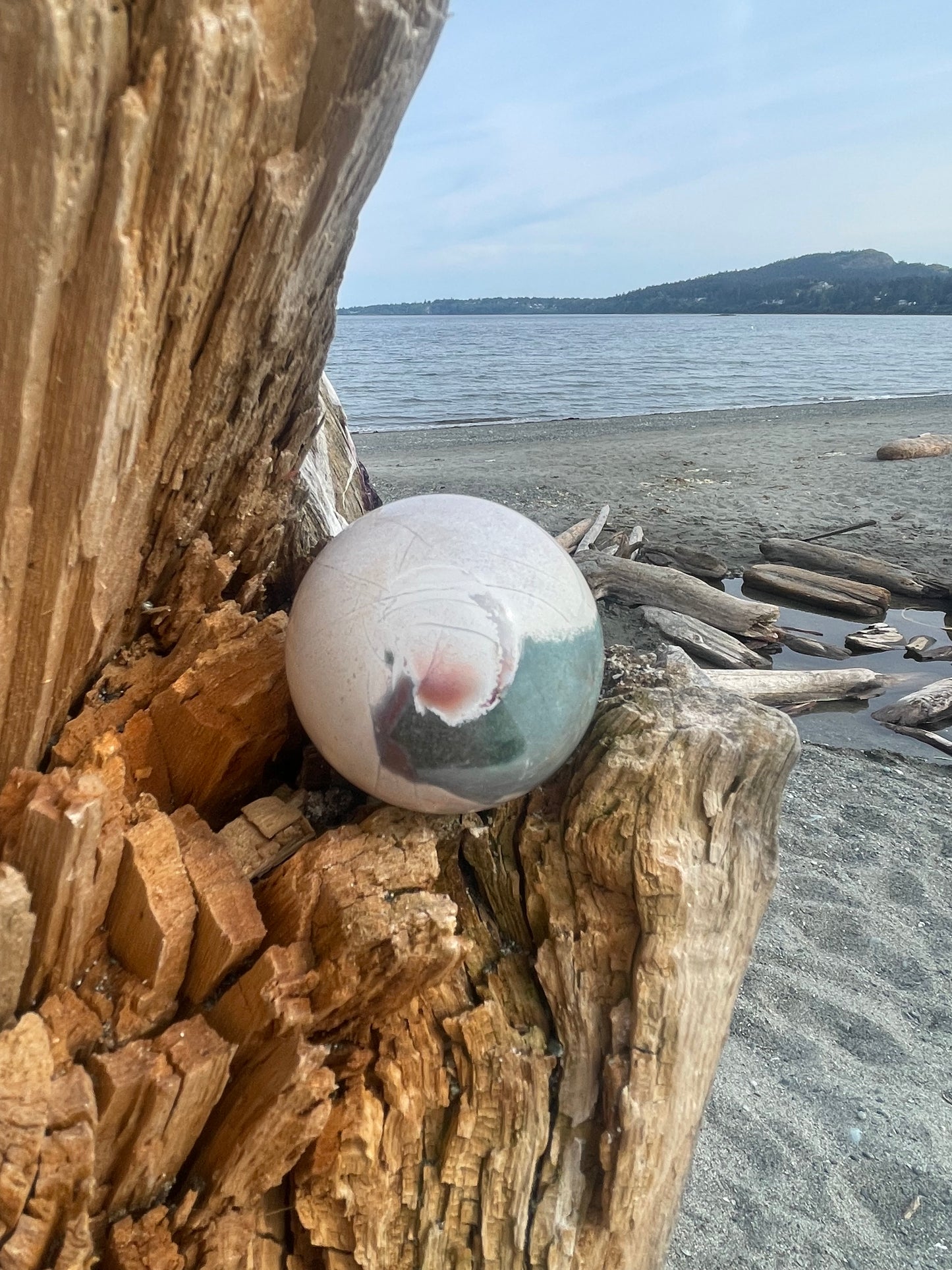 Unicorn Jasper Sphere!