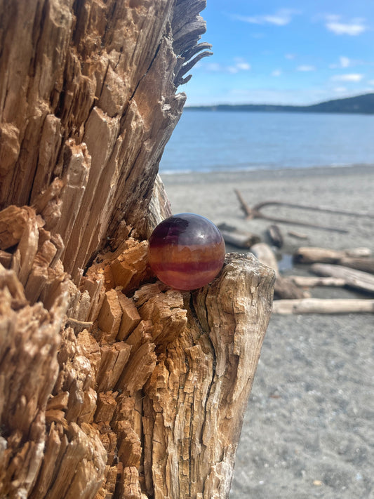 Candy Fluorite Sphere