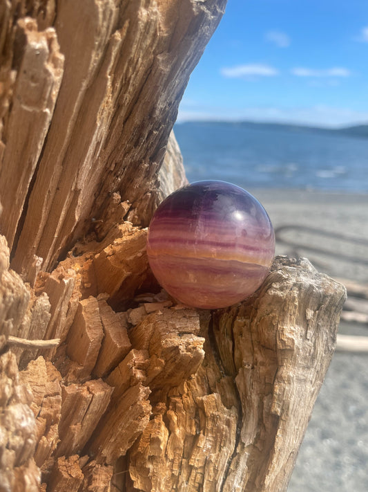 Candy Fluorite Sphere