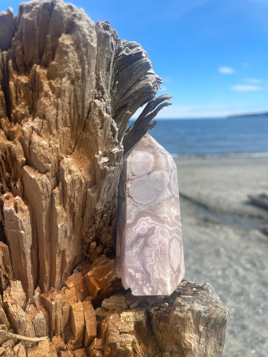 Pink Amethyst Mixed Tower