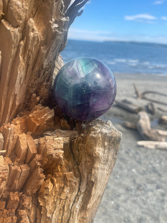 Candy Fluorite Sphere