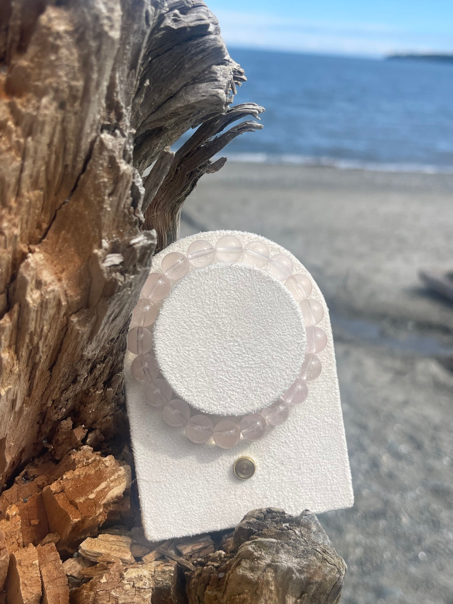 Starlight Rose Quartz Bracelet