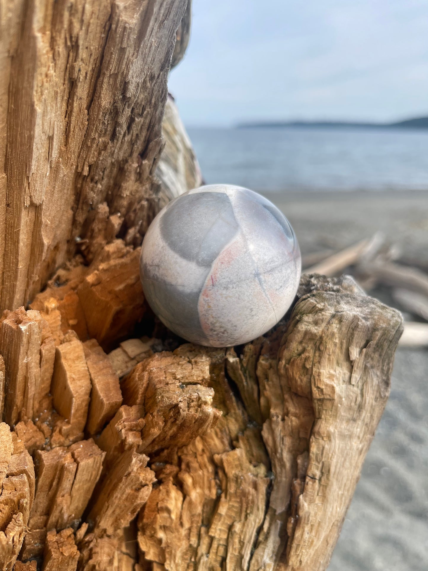 Unicorn Jasper Sphere!