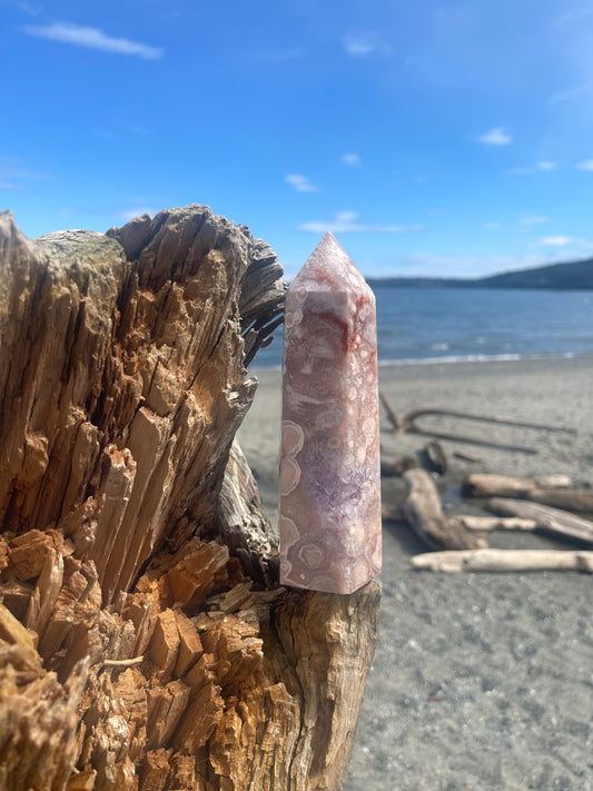 Pink Amethyst Mixed Tower