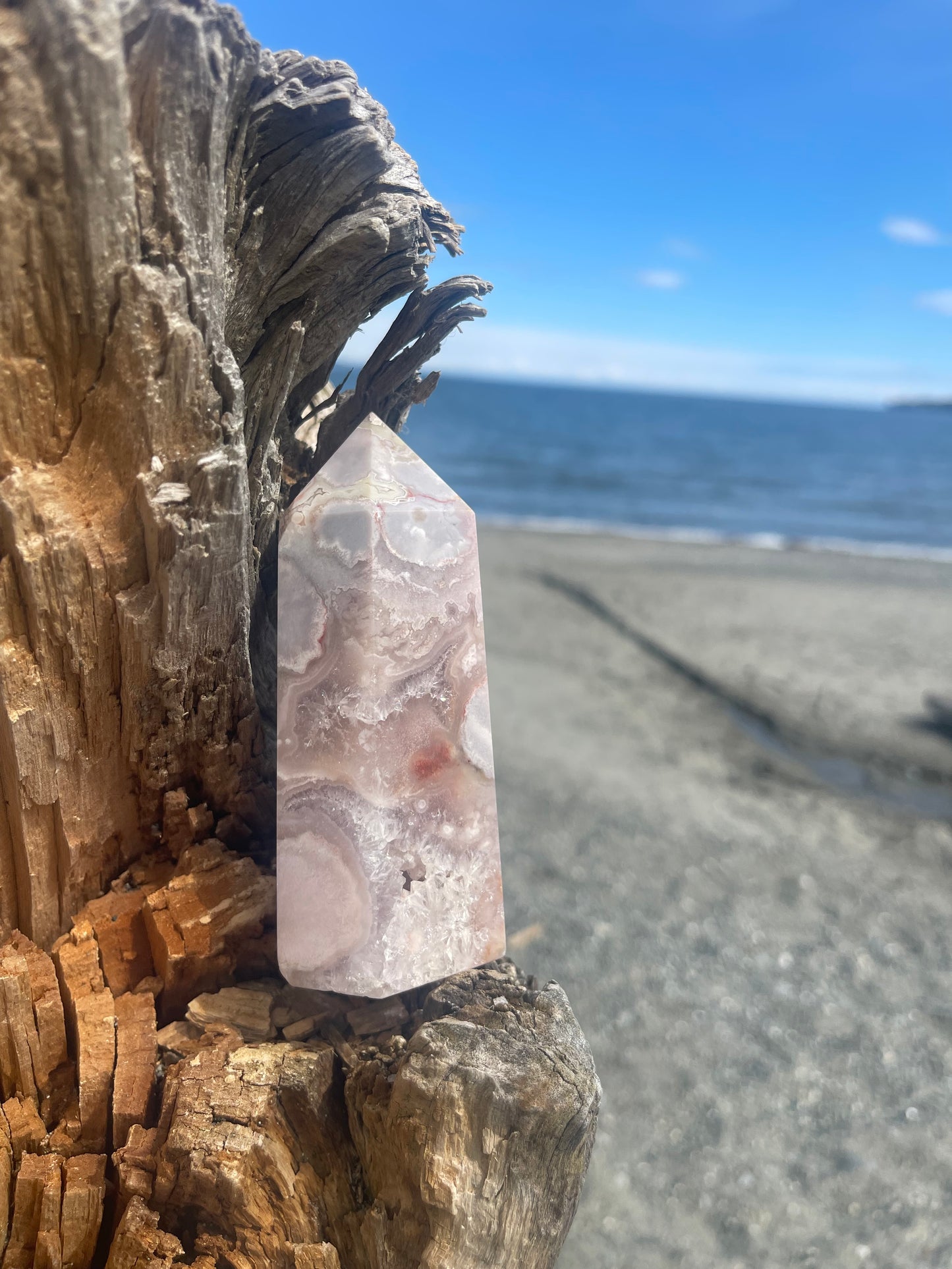 Pink Amethyst Mixed Tower