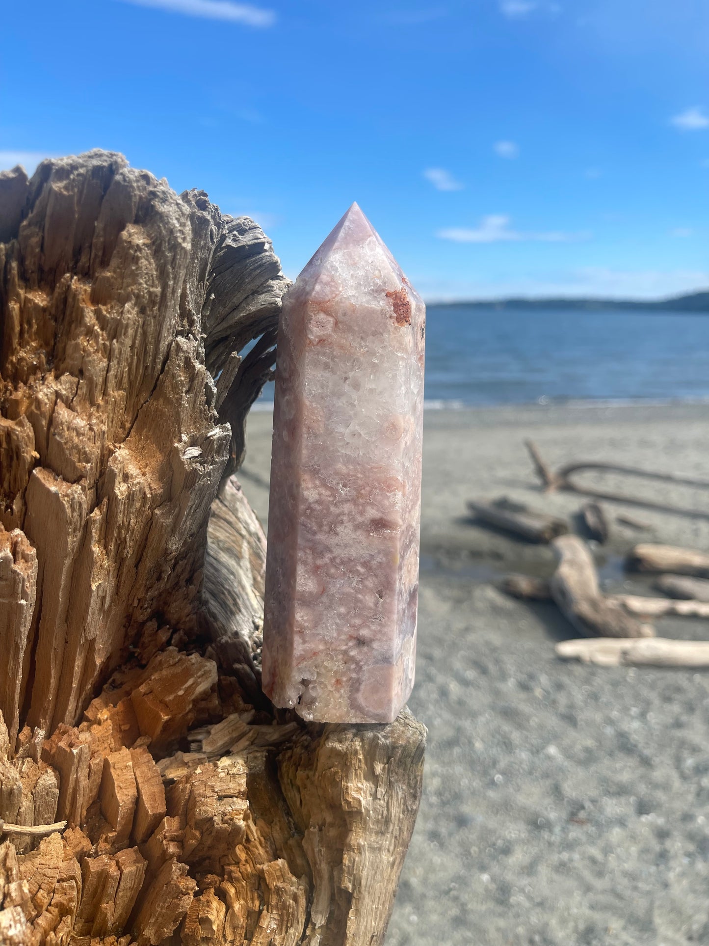 Pink Amethyst Mixed Tower