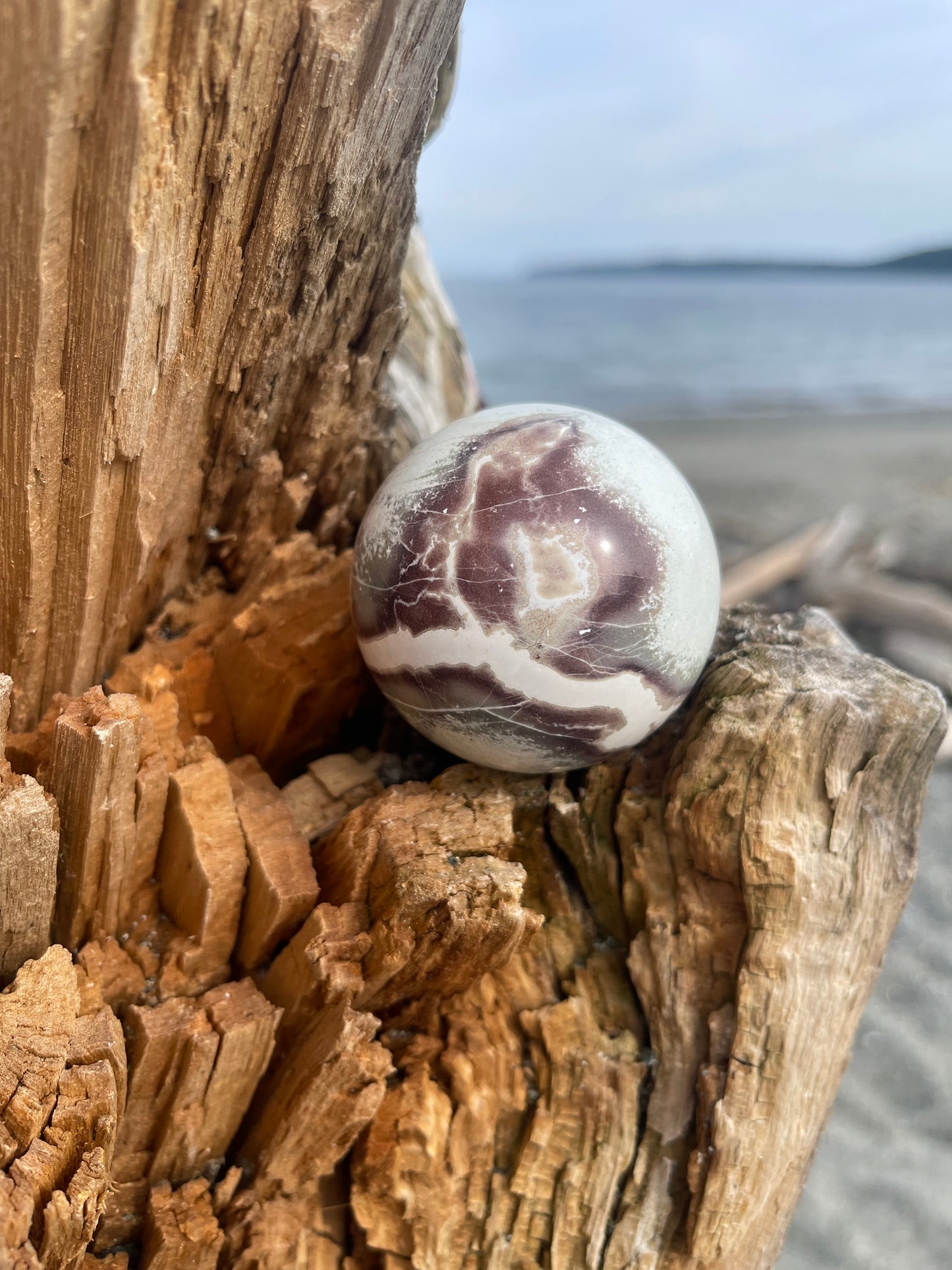 Unicorn Jasper Sphere!