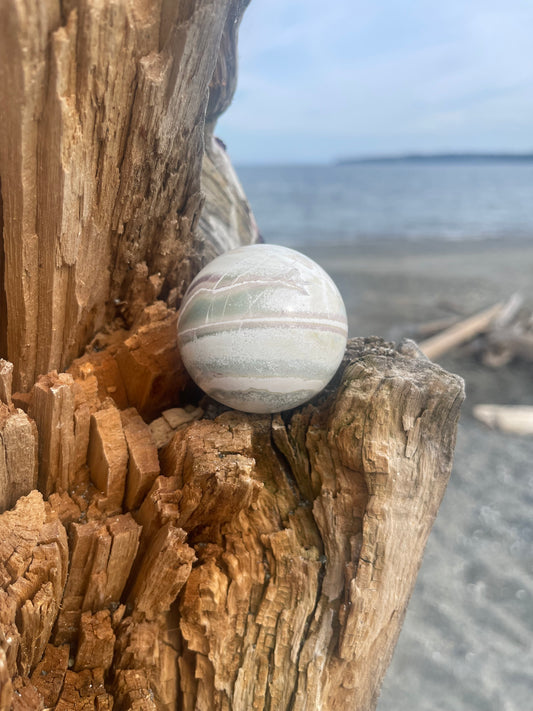 Unicorn Jasper Sphere!