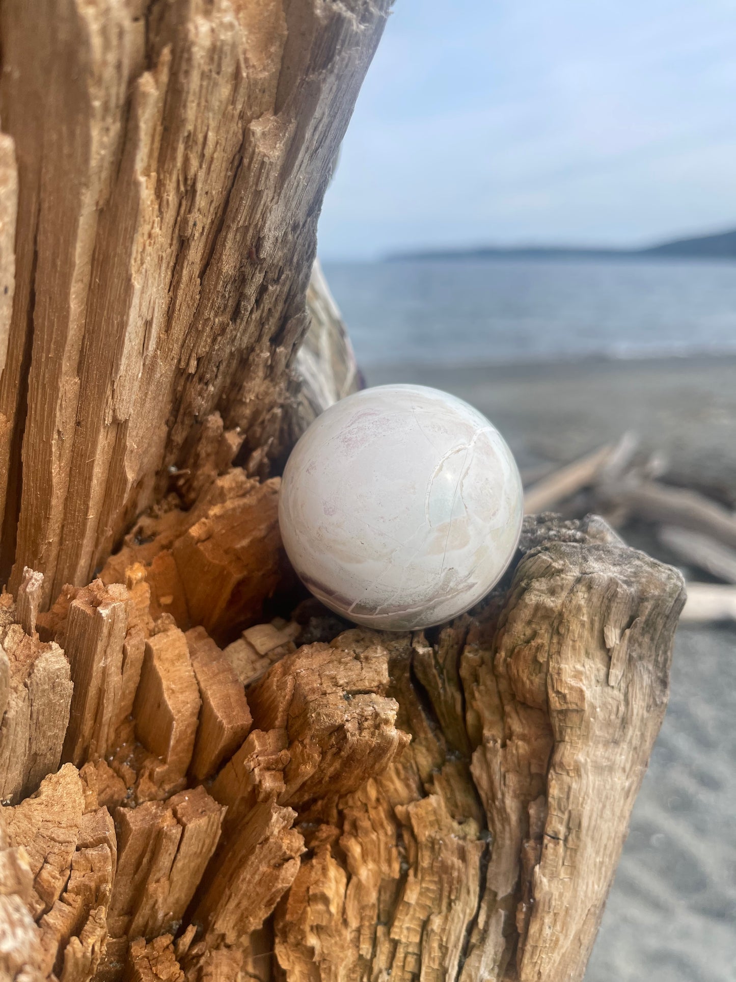 Unicorn Jasper Sphere!